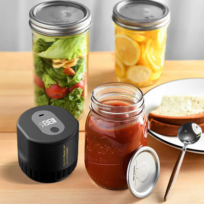 Mason Jar Vacuum Sealer Vacuum Sealing Machine Cordless Canning Vacuum Sealer Electric Automatic Kitchen Supplies